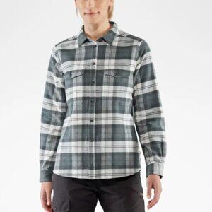 Fjallraven Ovik Heavy Flannel Shirt in Dusk Size Small